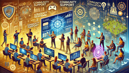 Role of communities in driving P2E games 