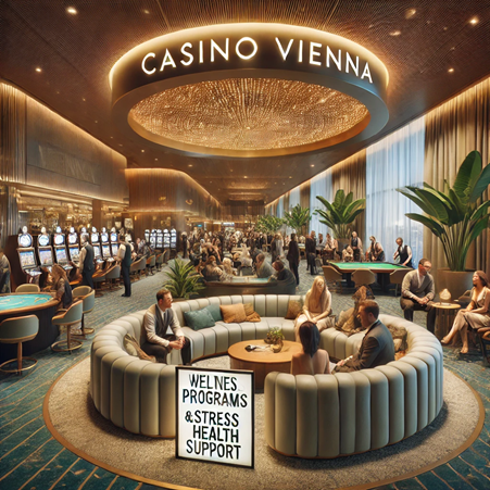 Successful case studies of mental health initiatives linked to casinos 