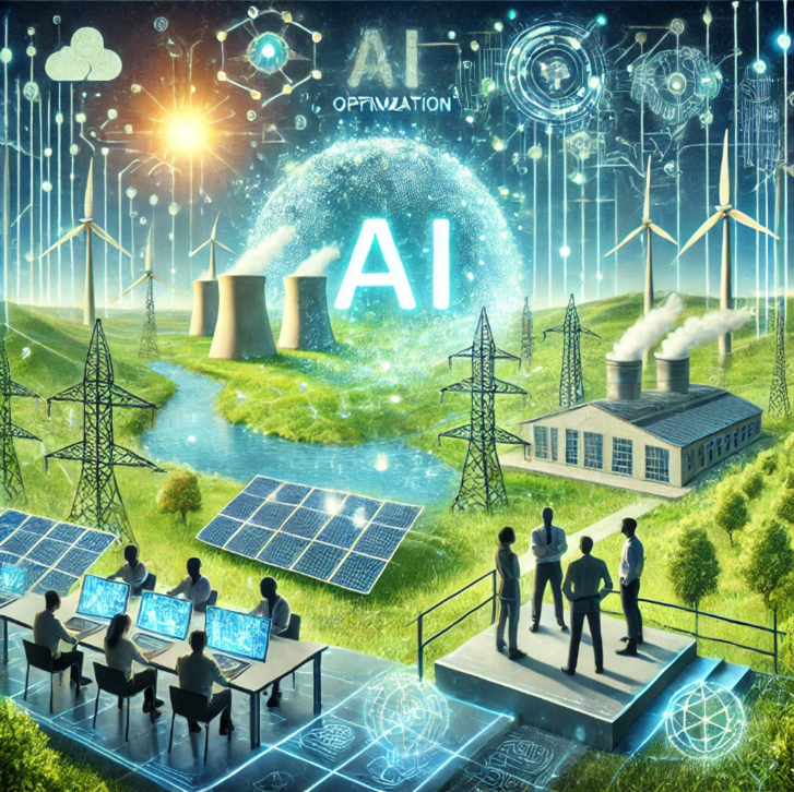 What role can AI play in improving the efficiency of renewable energy systems?