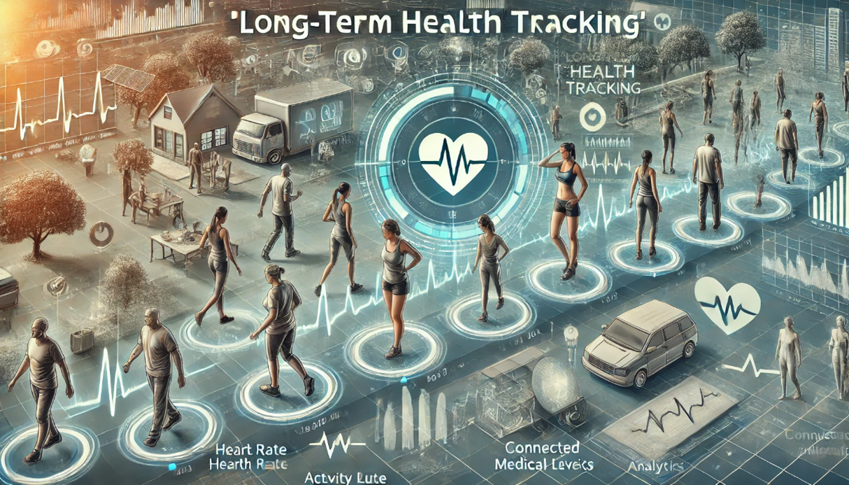 How can AI-powered wearables predict and prevent chronic diseases?