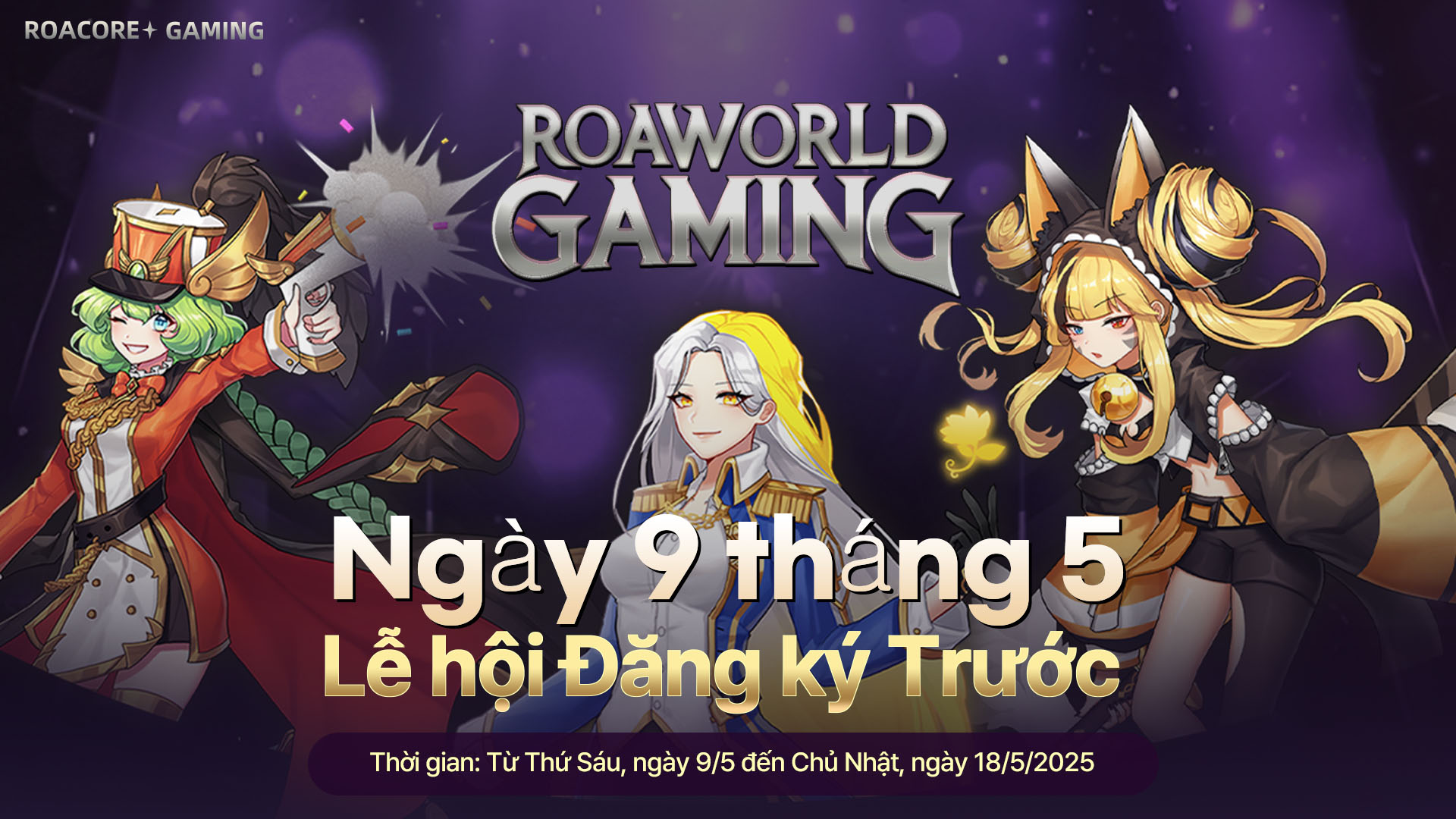 Game P2E “Roa World” trên nền ROA Core mở đăng ký trước từ ngày 9/5