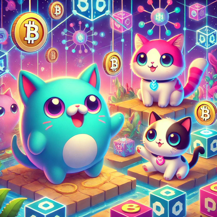 Popular early pioneers like Axie Infinity and CryptoKitties