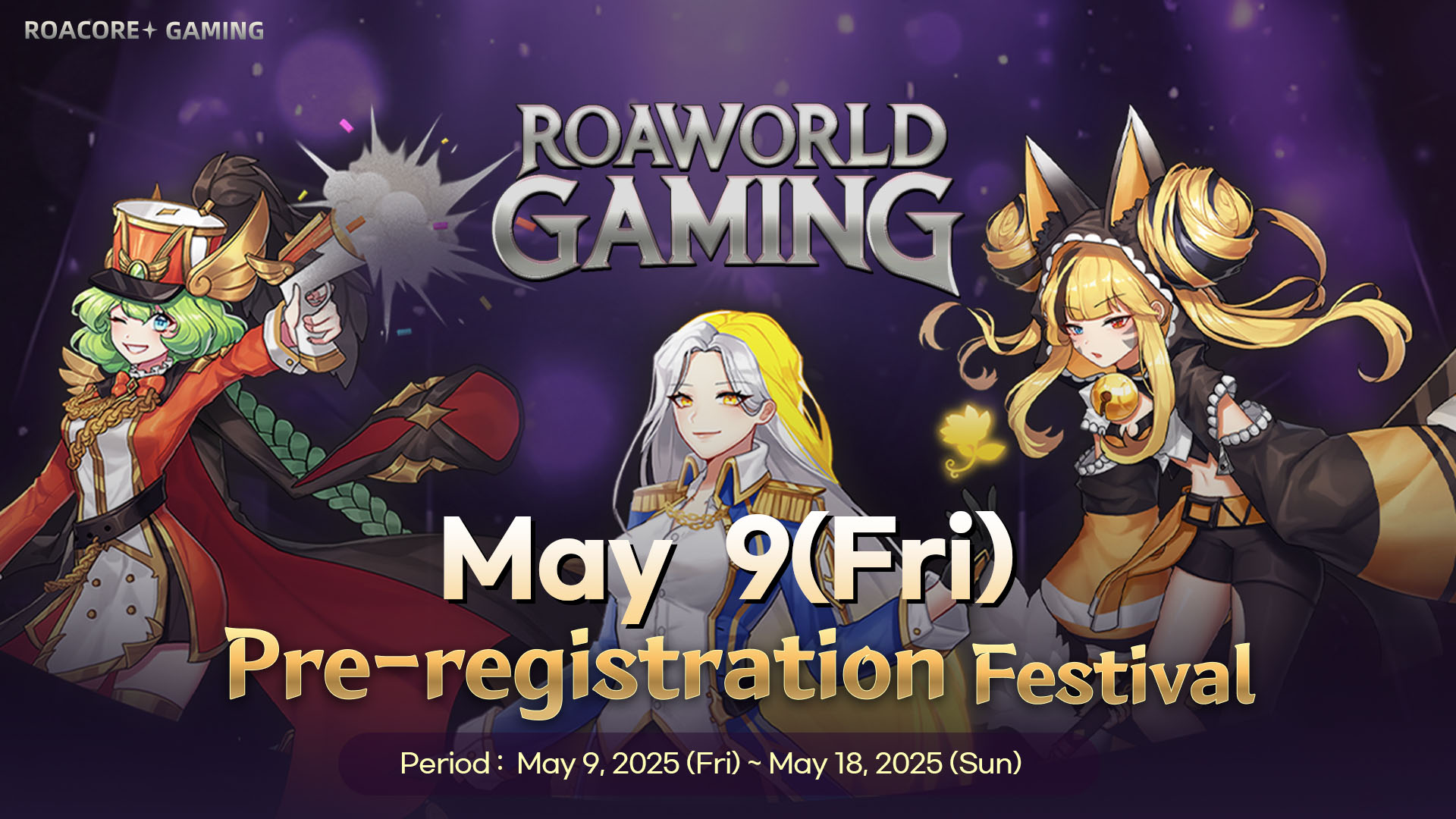 基于 ROA Core 的 P2E 游戏《Roa World》将于 5 月 9 日开启预约
